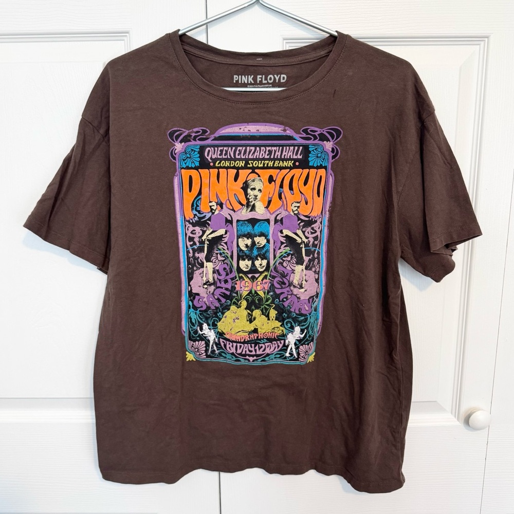 Pink Floyd 100% Cotton Graphic T-Shirt LARGE As Is